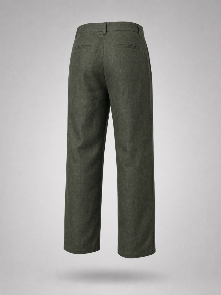 Lenin Trousers -Olive-