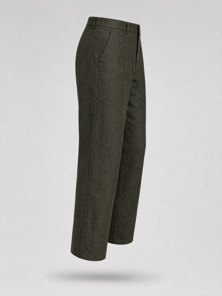 Lenin Trousers -Olive-