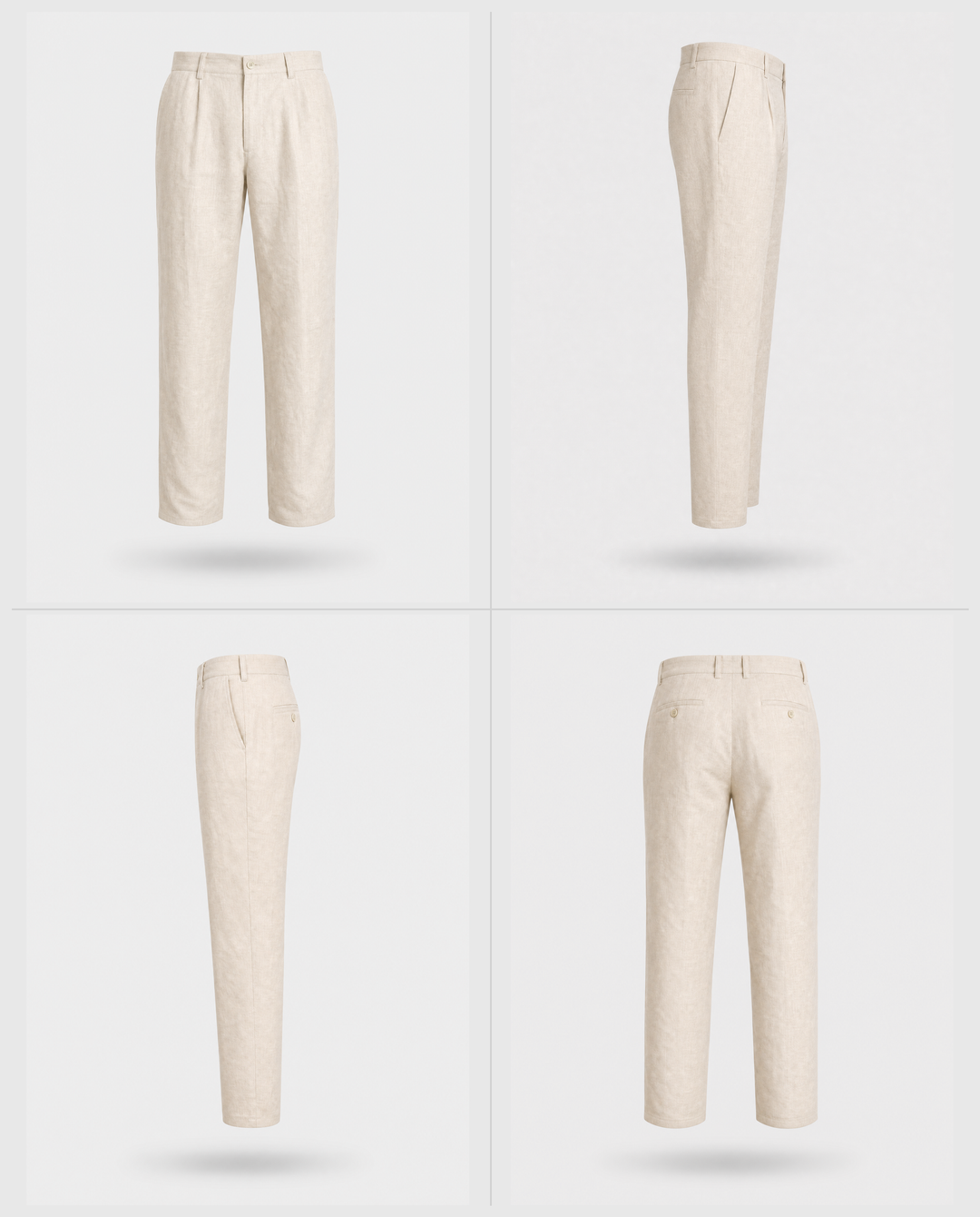Lenin Trousers -Oat-
