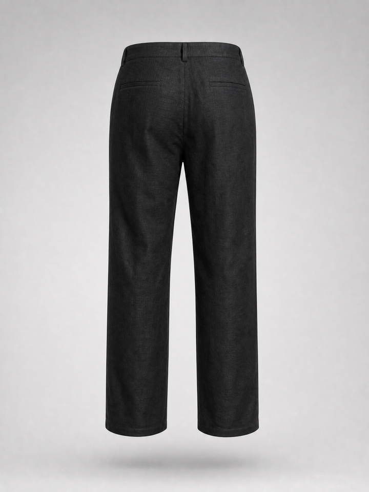Lenin Trousers -Black-