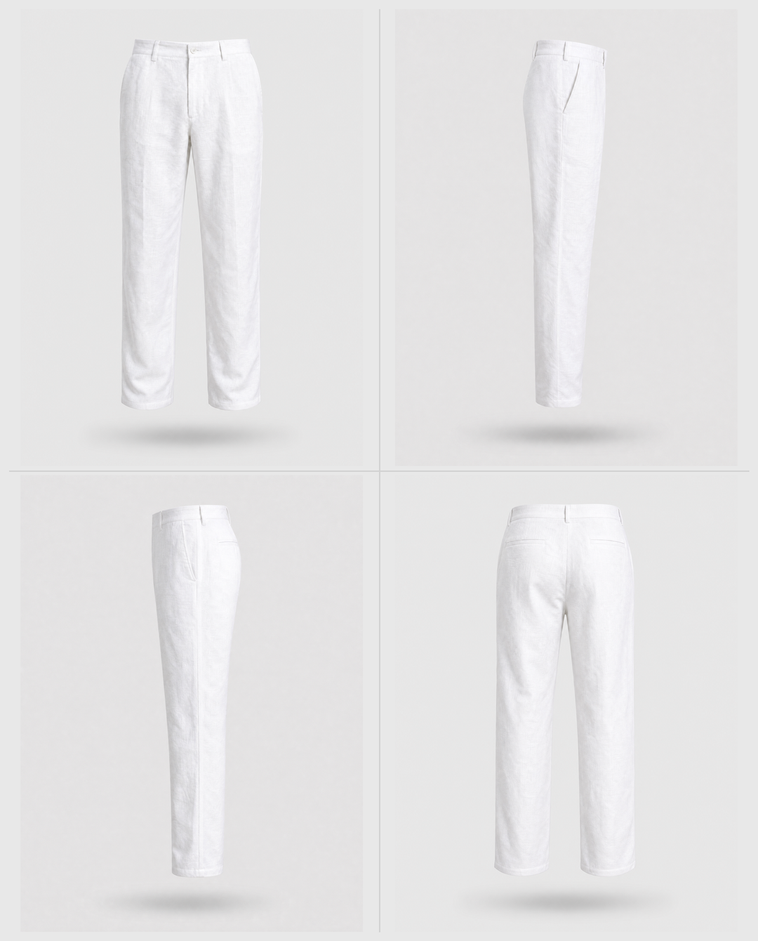 Lenin Trousers -White-