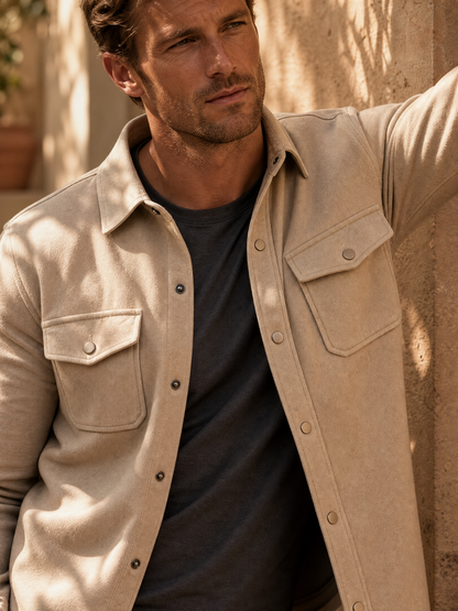 Beige Overshirt
