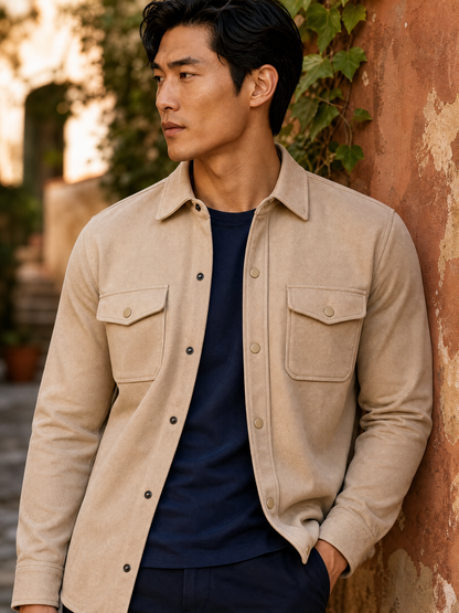 Beige Overshirt