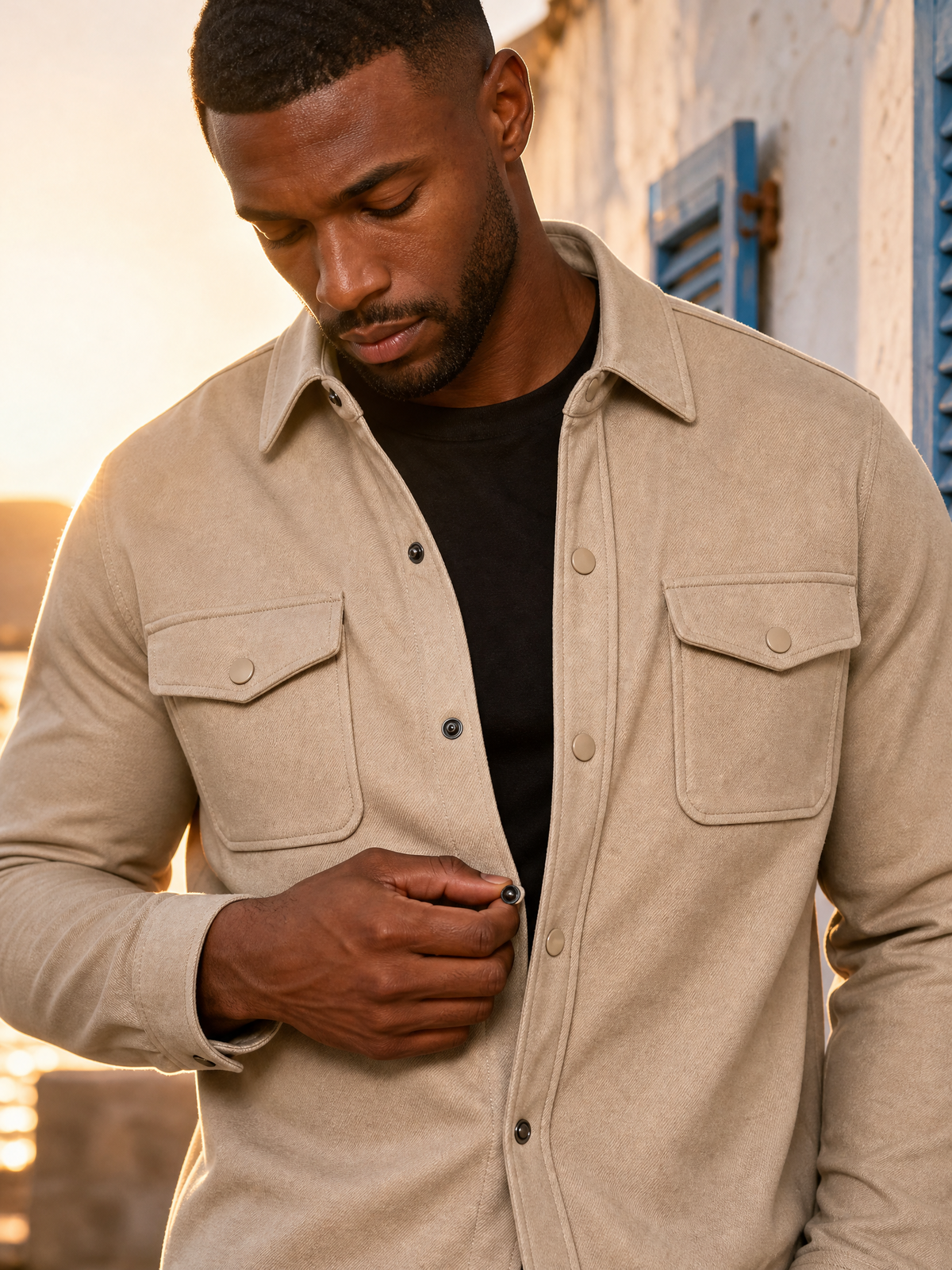 Beige Overshirt
