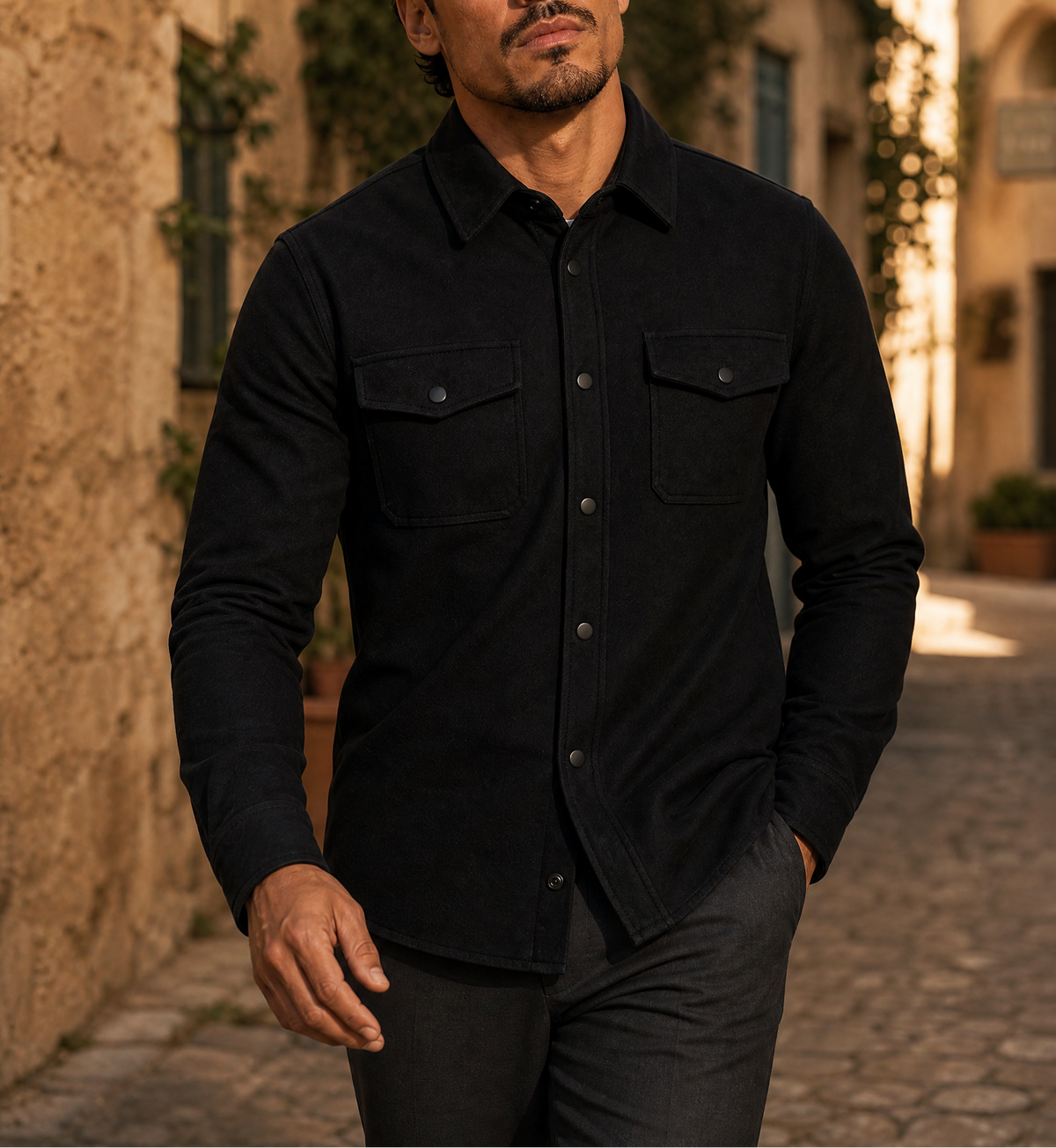 Black Overshirt