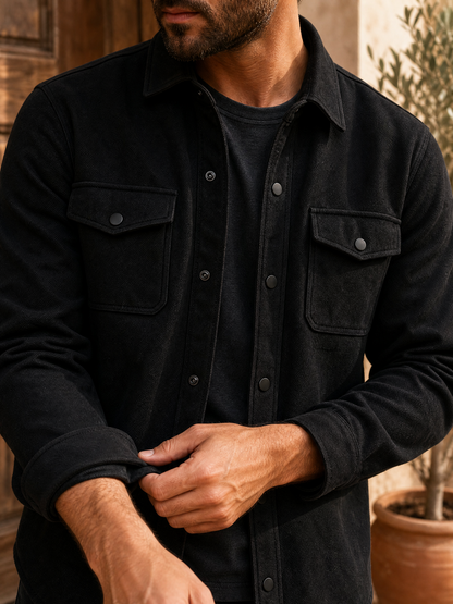 Navy Overshirt