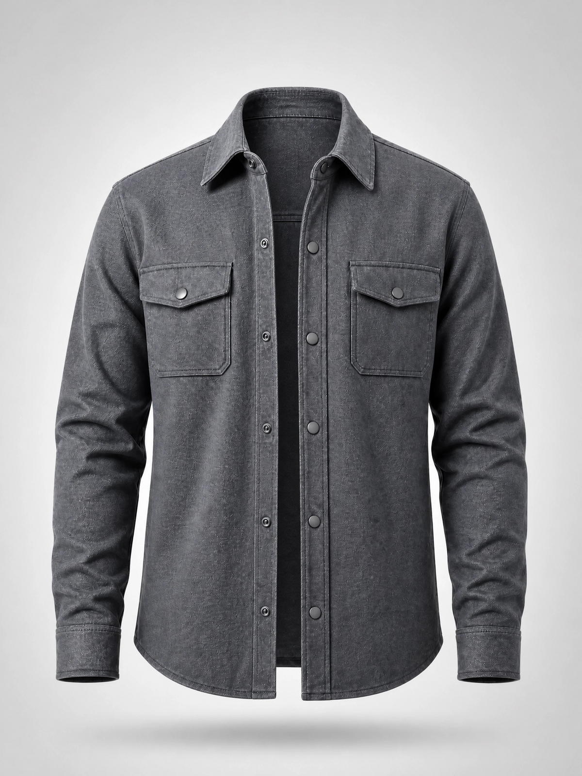 Dark Grey Overshirt