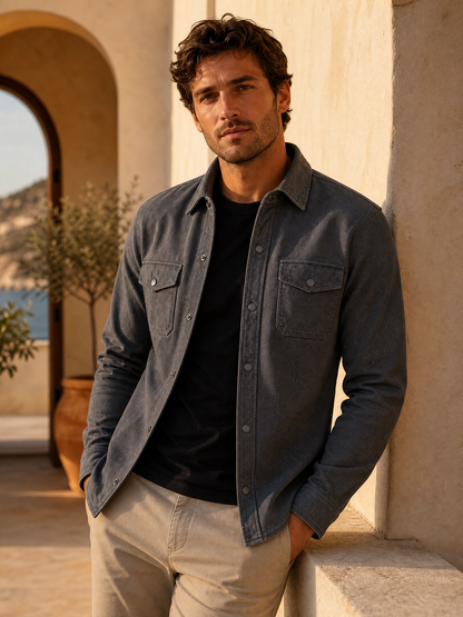 Dark Grey Overshirt