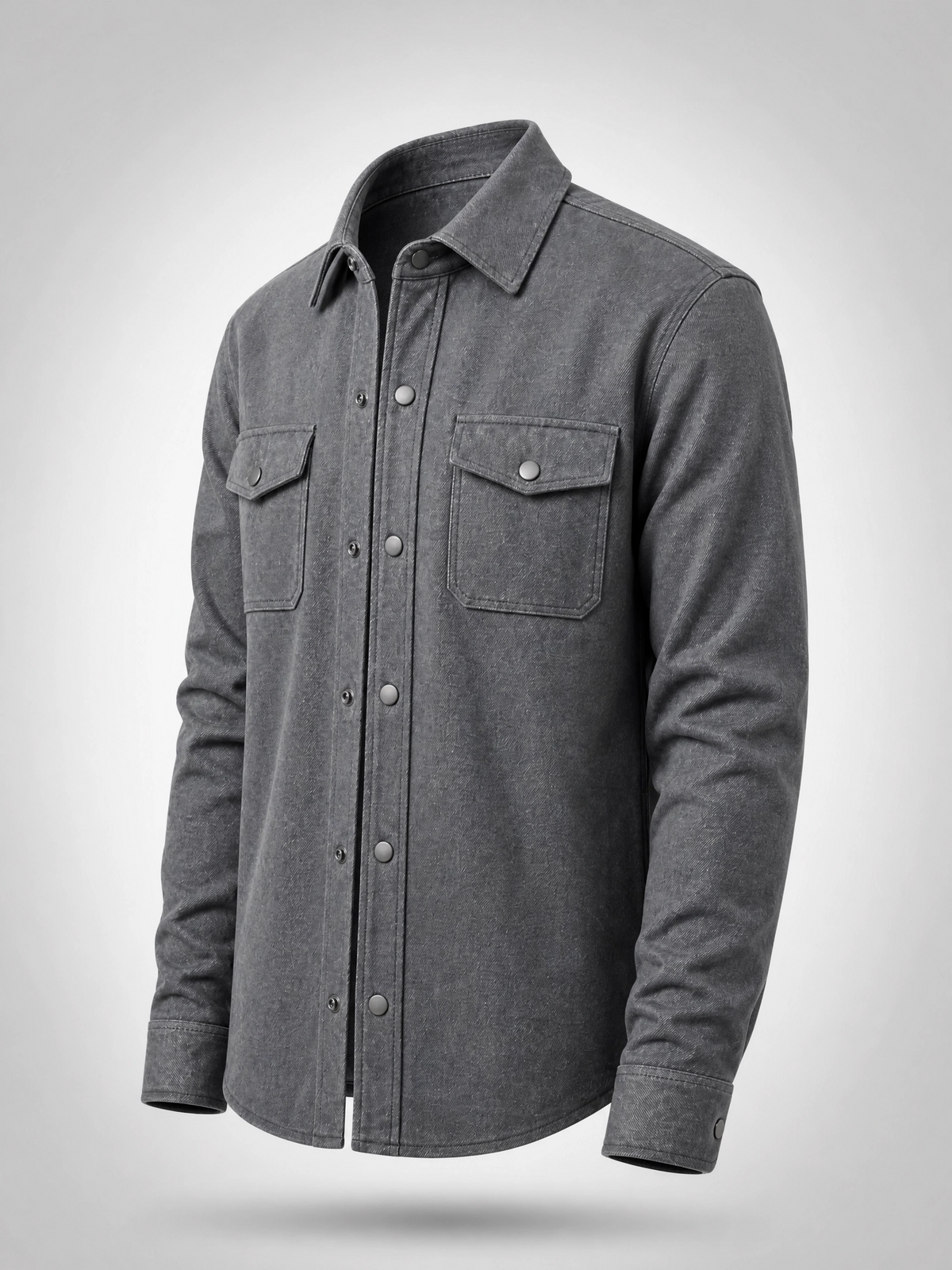 Dark Grey Overshirt