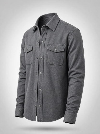Dark Grey Overshirt