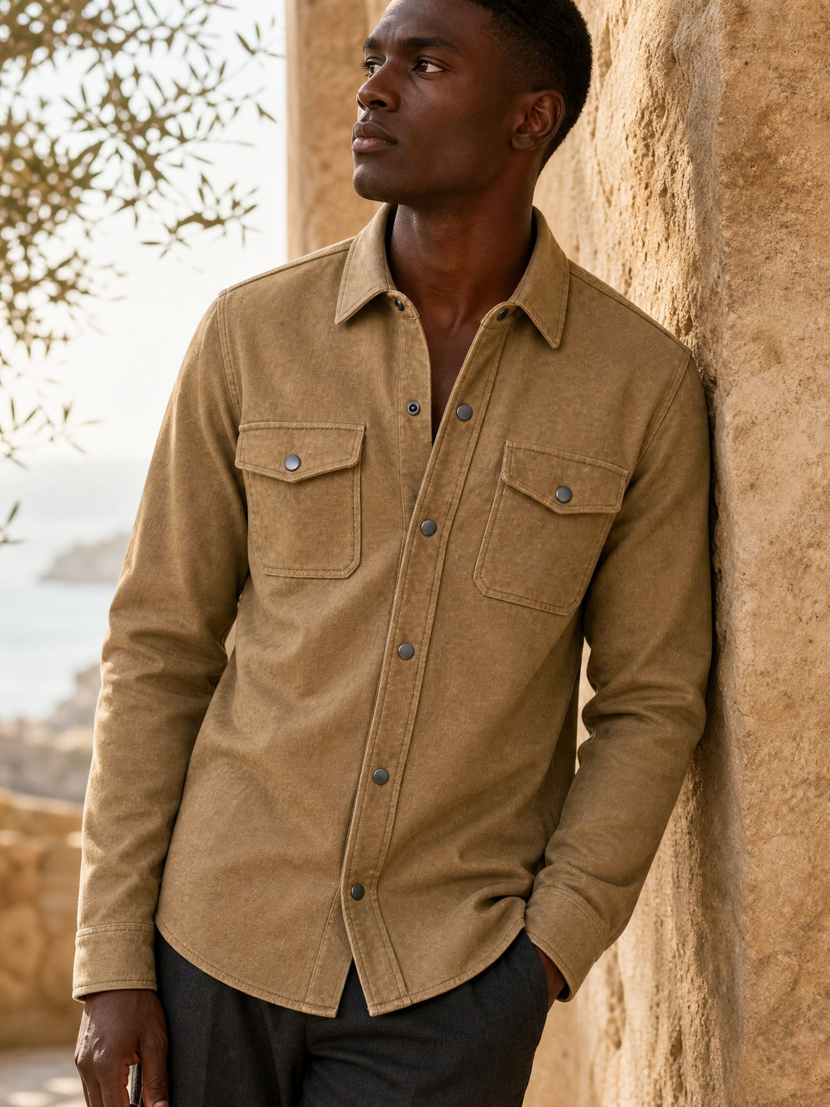 Khaki Overshirt