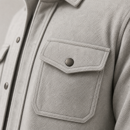 Light Grey Overshirt
