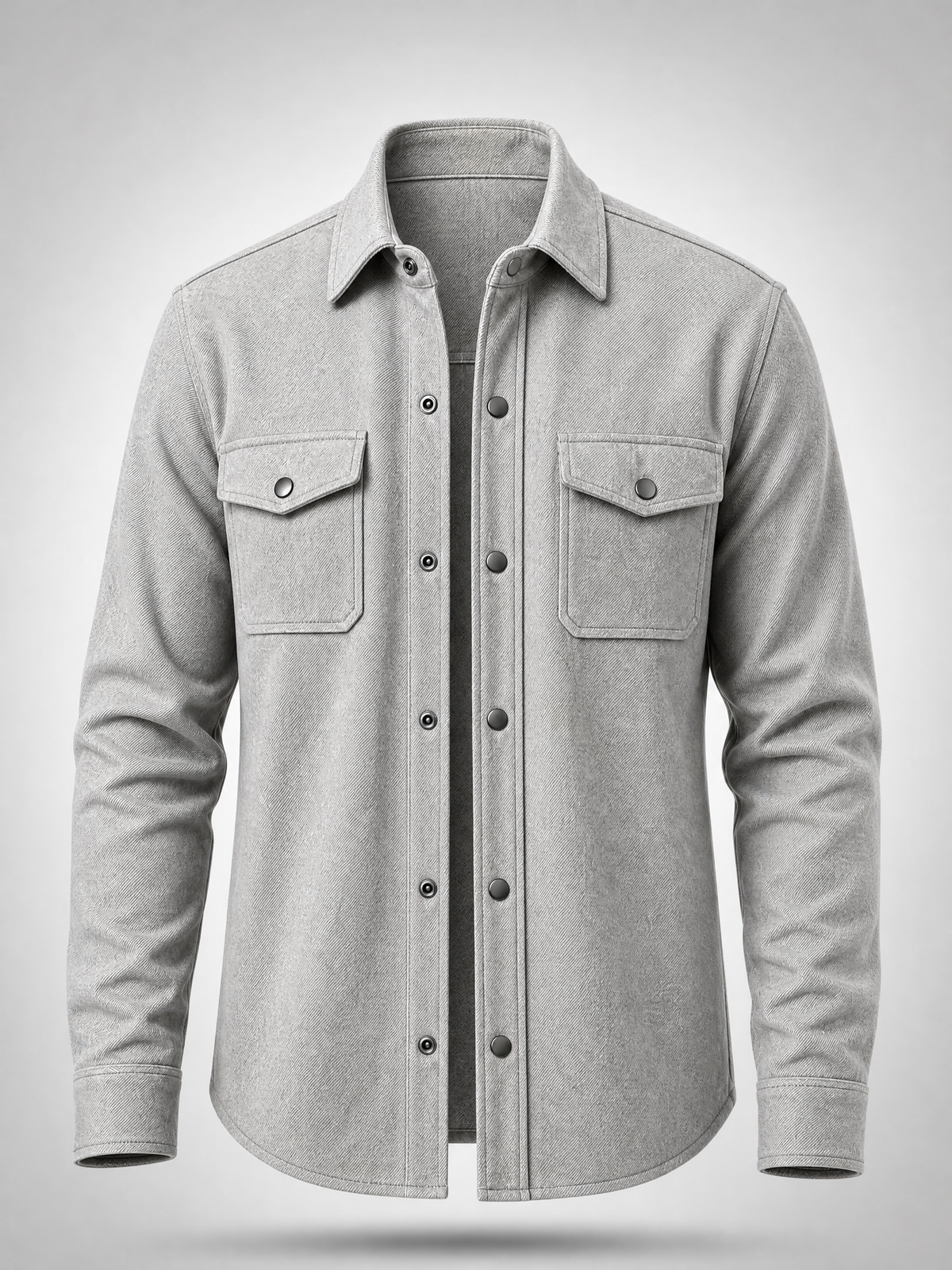 Light Grey Overshirt
