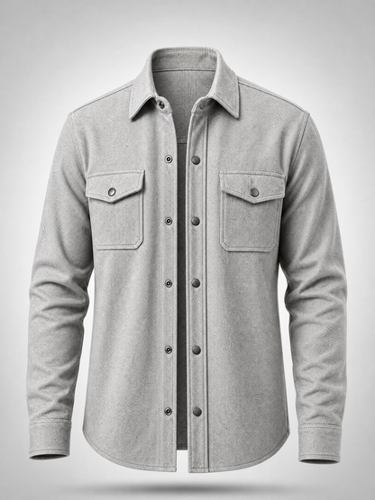 Light Grey Overshirt