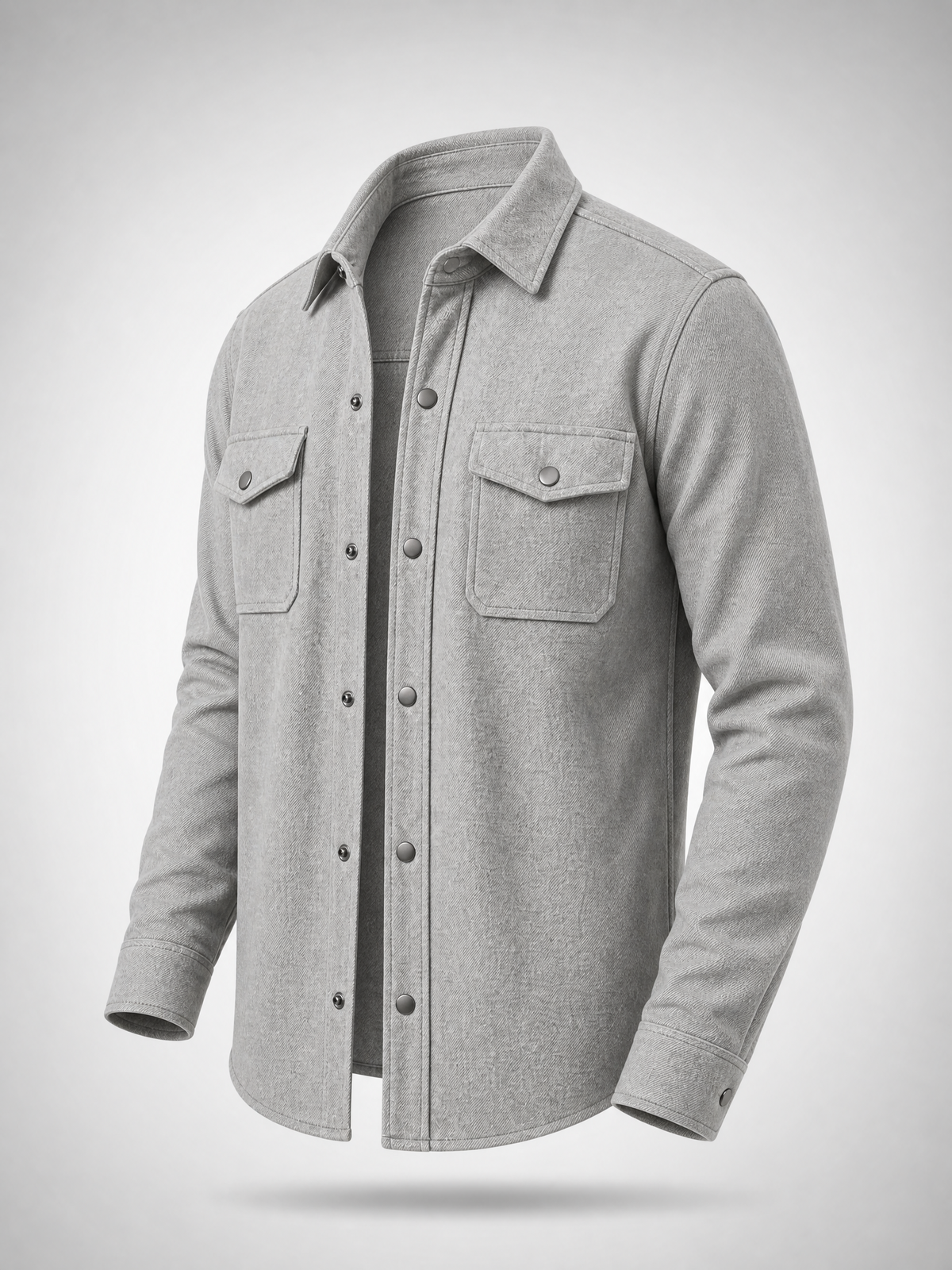 Light Grey Overshirt
