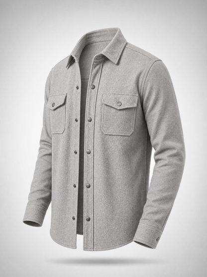 Light Grey Overshirt