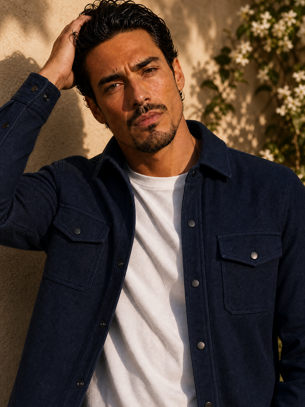Navy Overshirt
