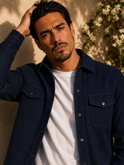 Navy Overshirt