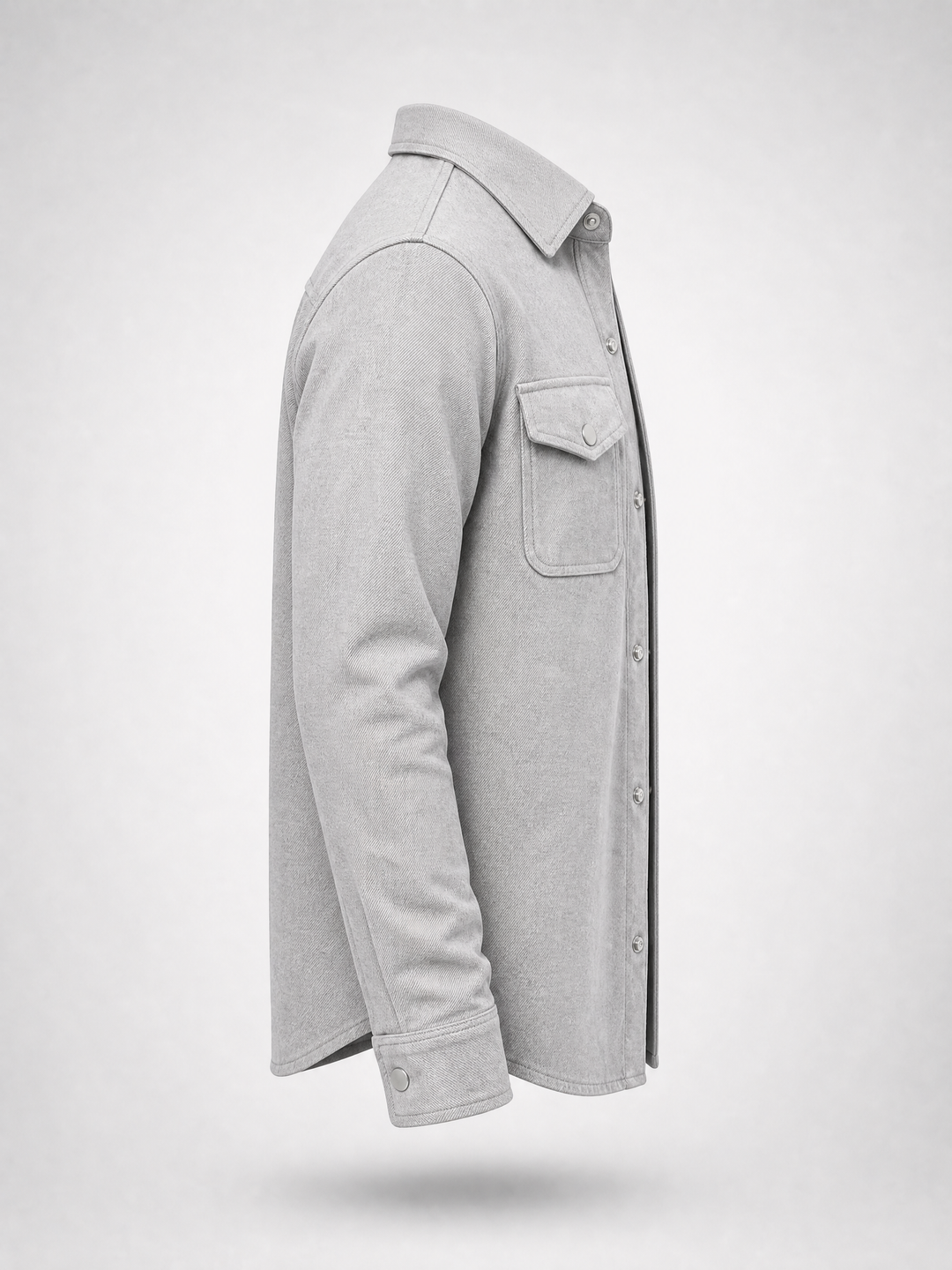 Overshirt -Light Grey-