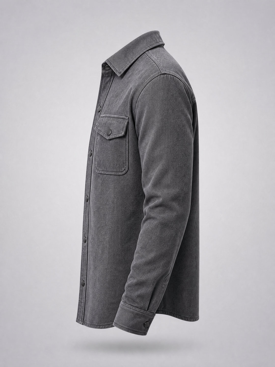 Overshirt -Dark Grey-