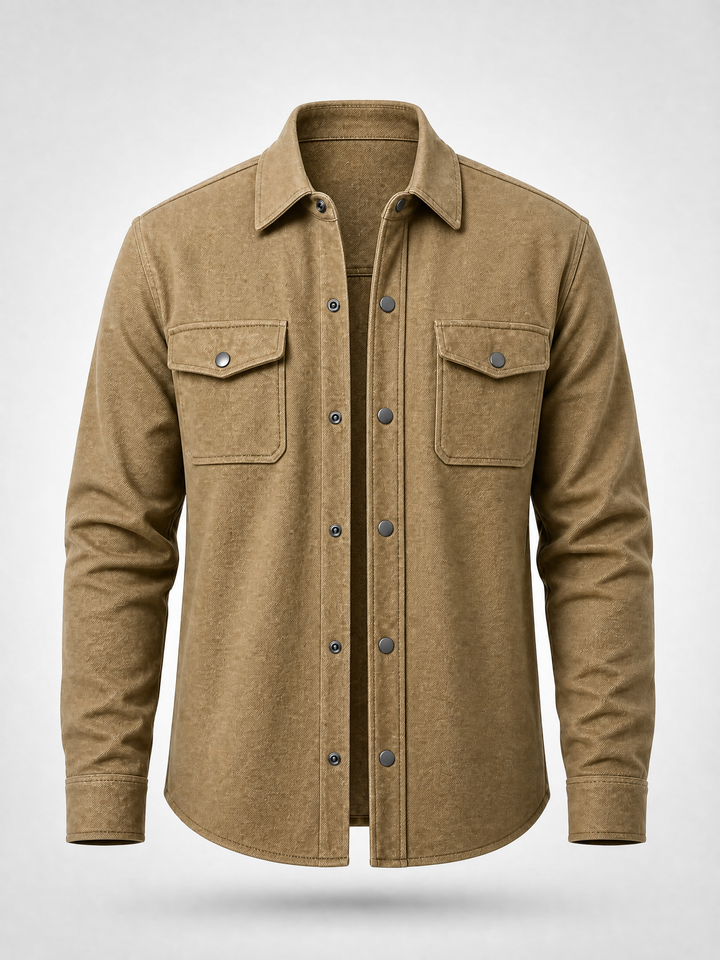 Overshirt -Khaki-