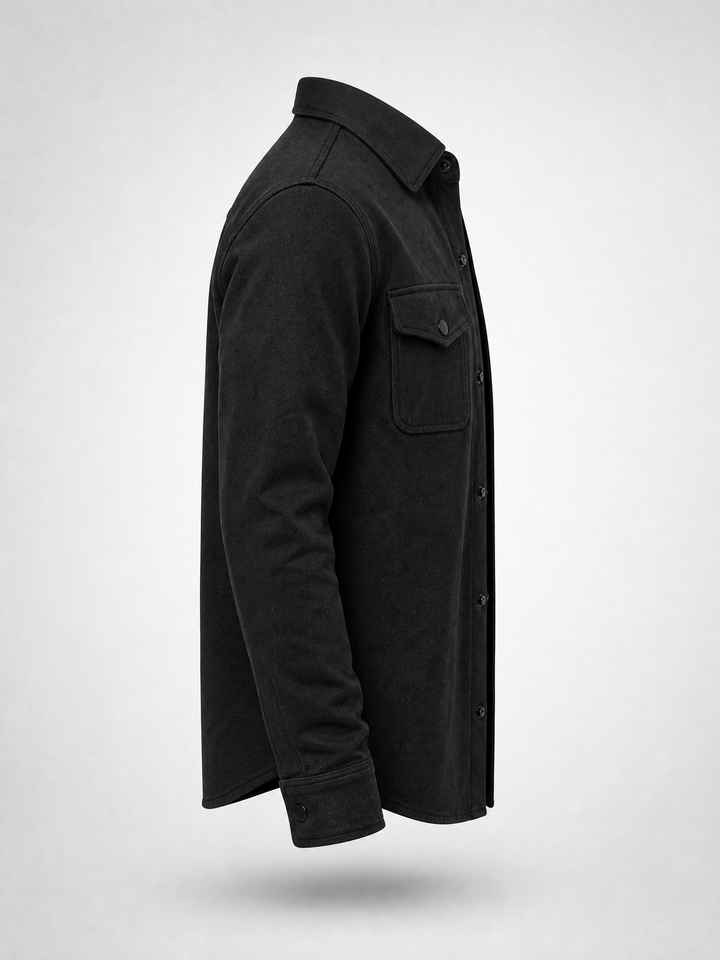 Overshirt -Black-