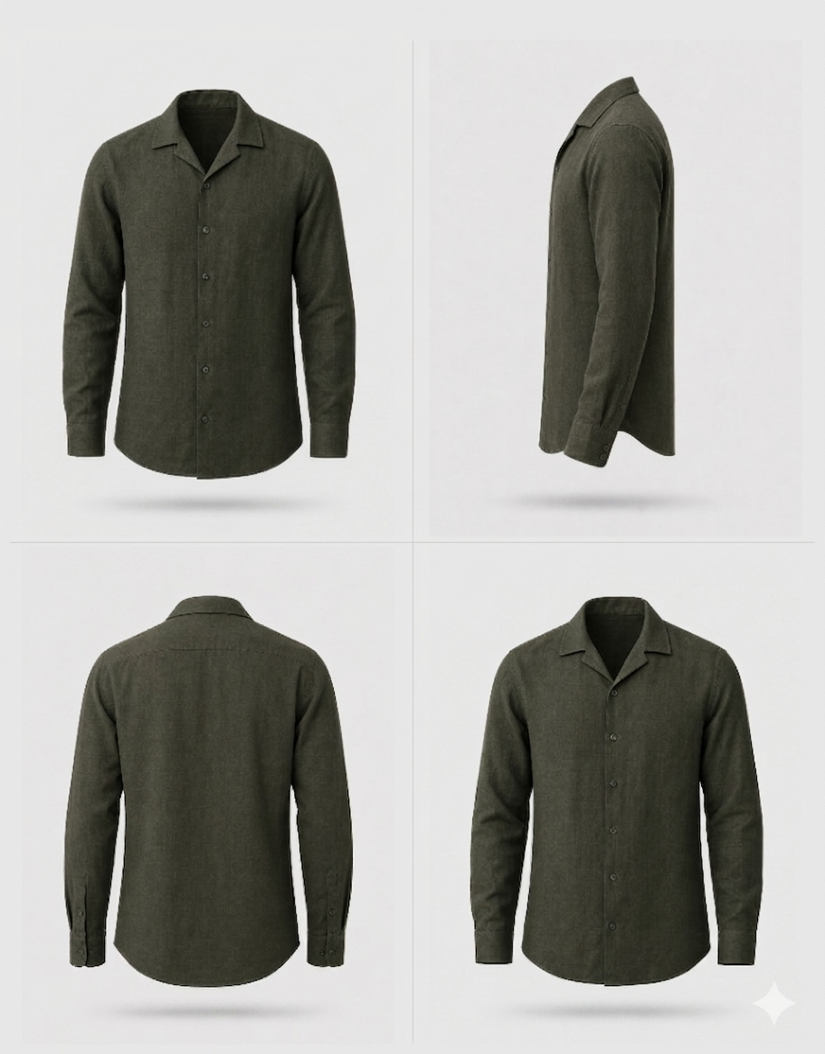 Lenin Shirt -Olive-