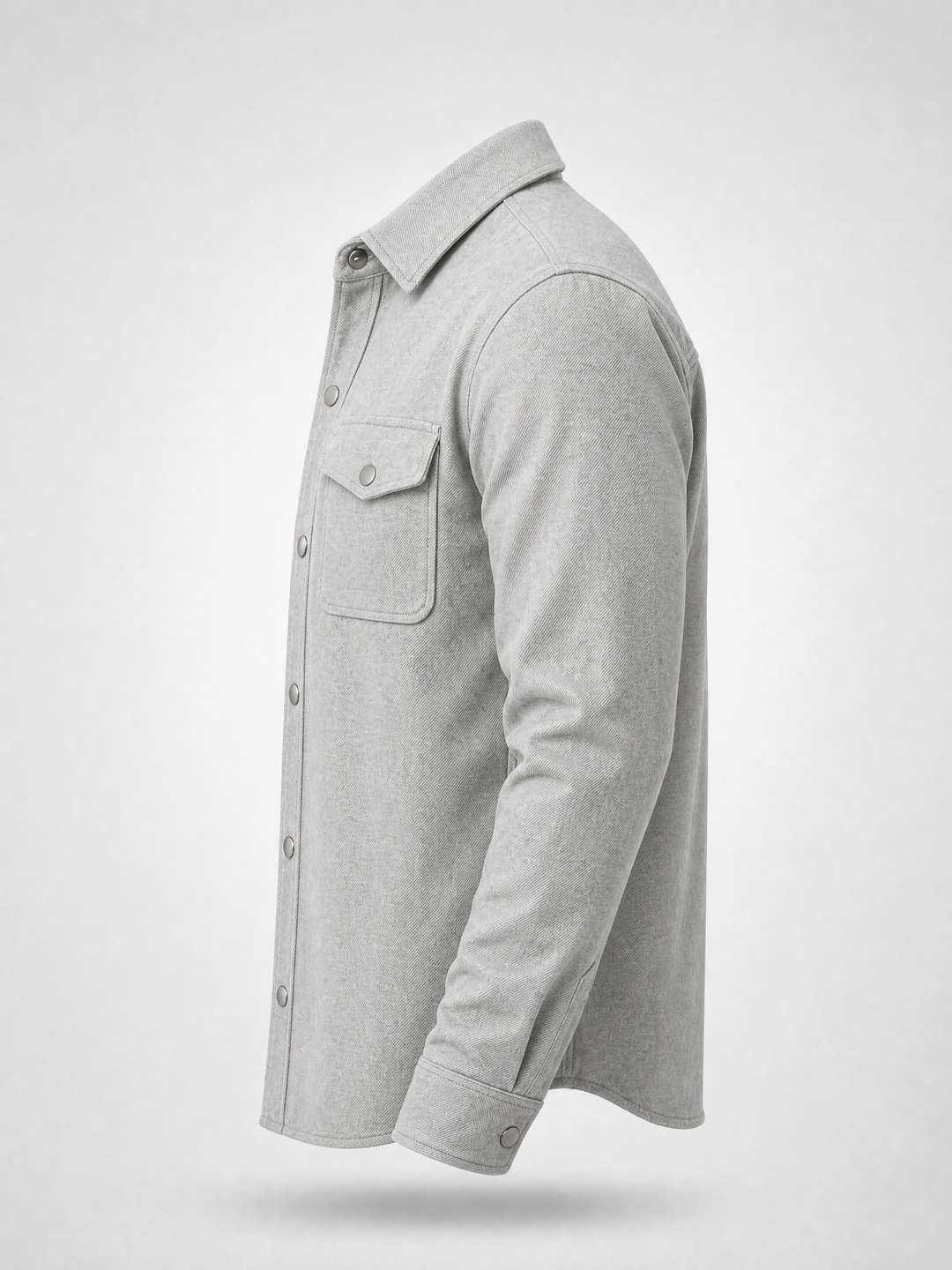 Overshirt -Light Grey-