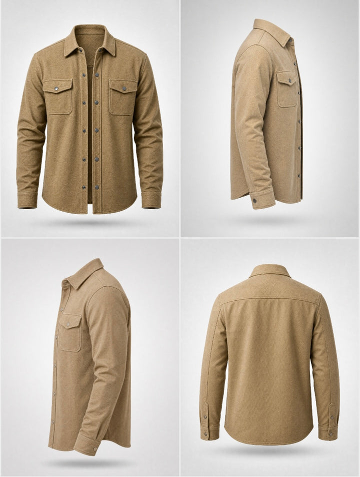 Overshirt -Khaki-