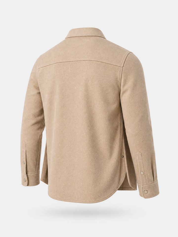 Overshirt -Beige-