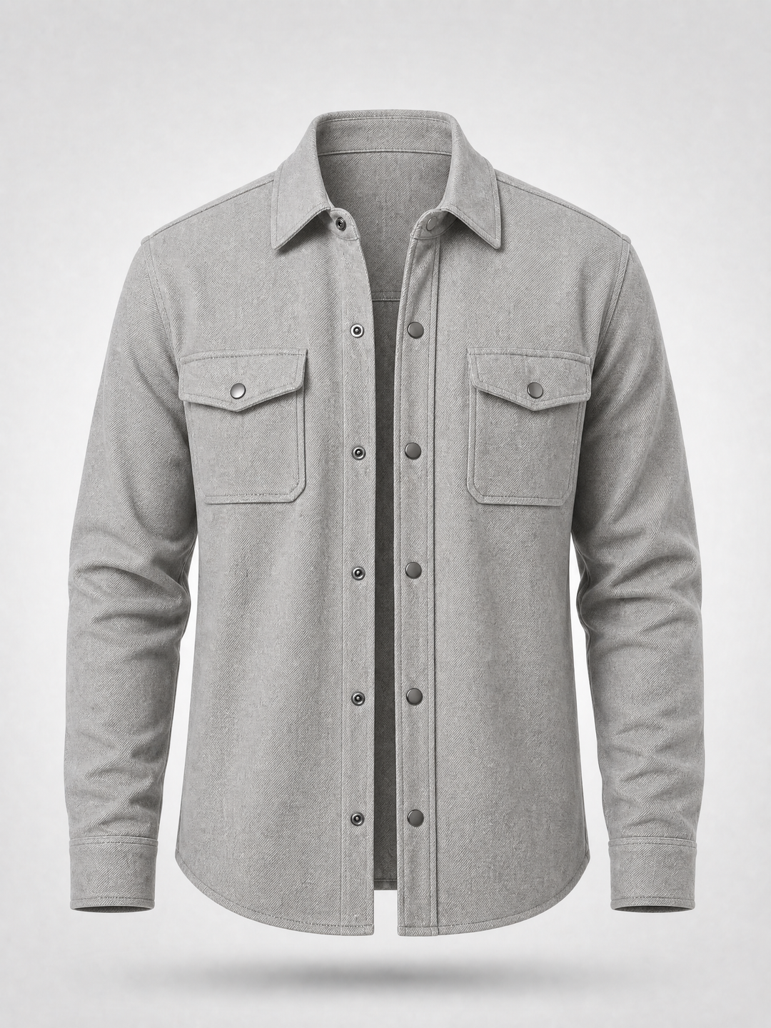 Overshirt -Light Grey-