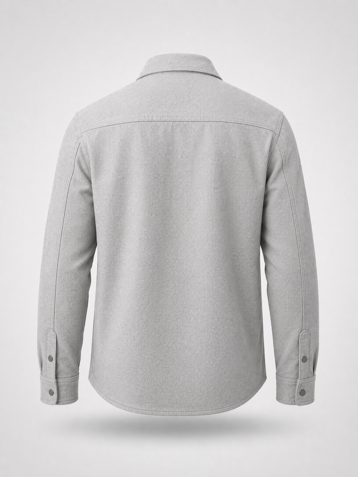 Overshirt -Light Grey-