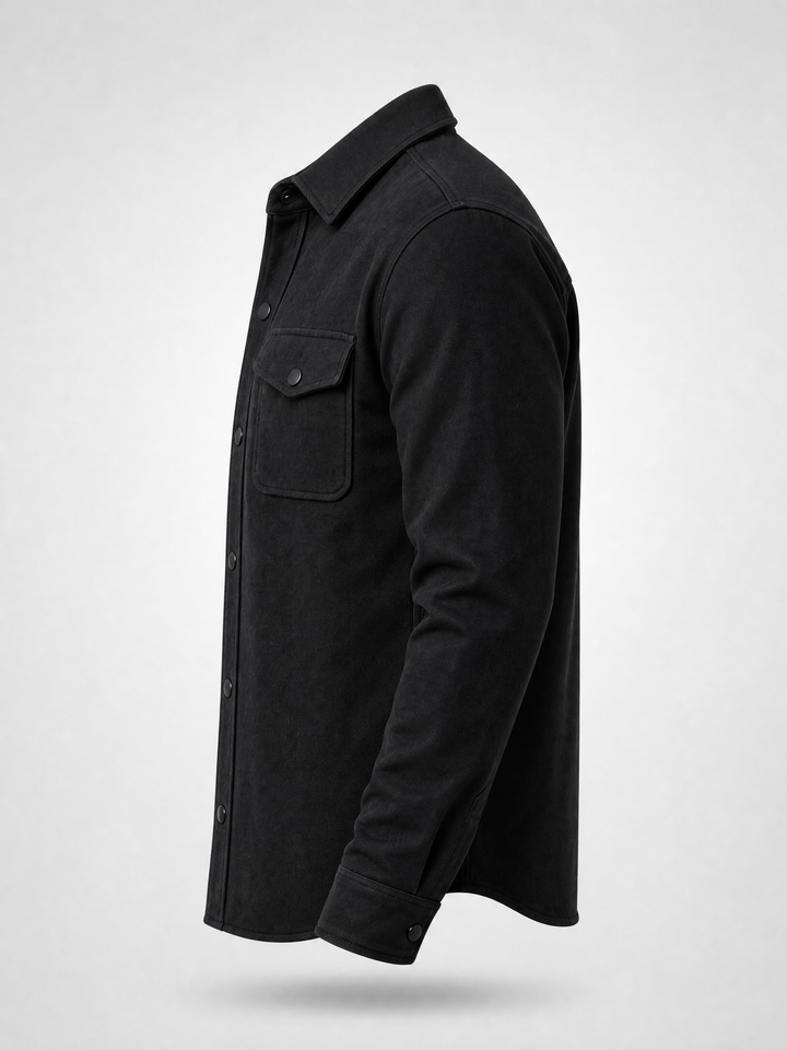 Overshirt -Black-