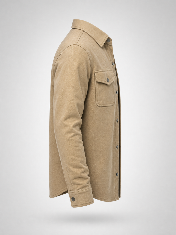 Overshirt -Khaki-