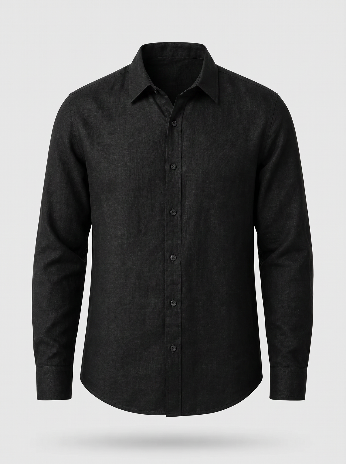 Black Linen Shirt