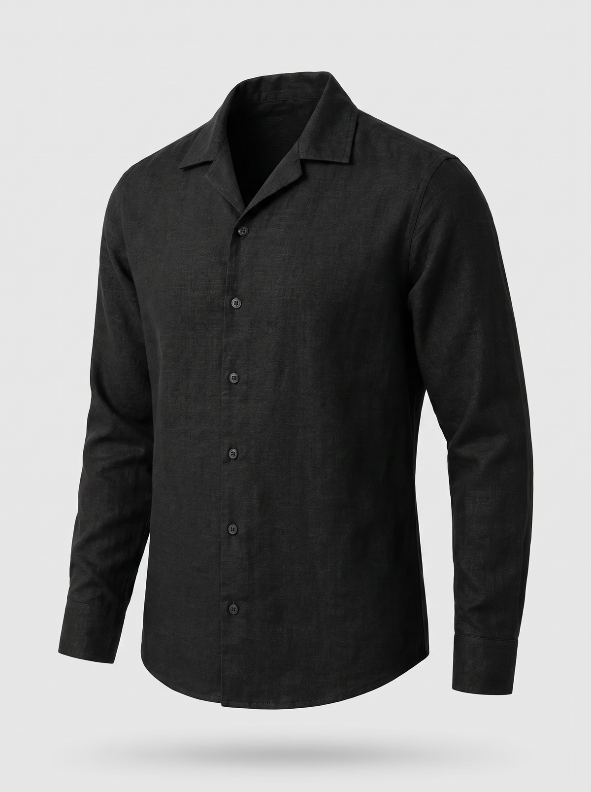 Black Linen Shirt