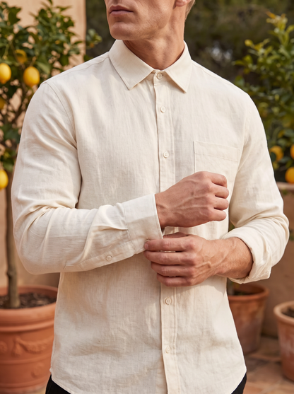 Oat Linen Shirt