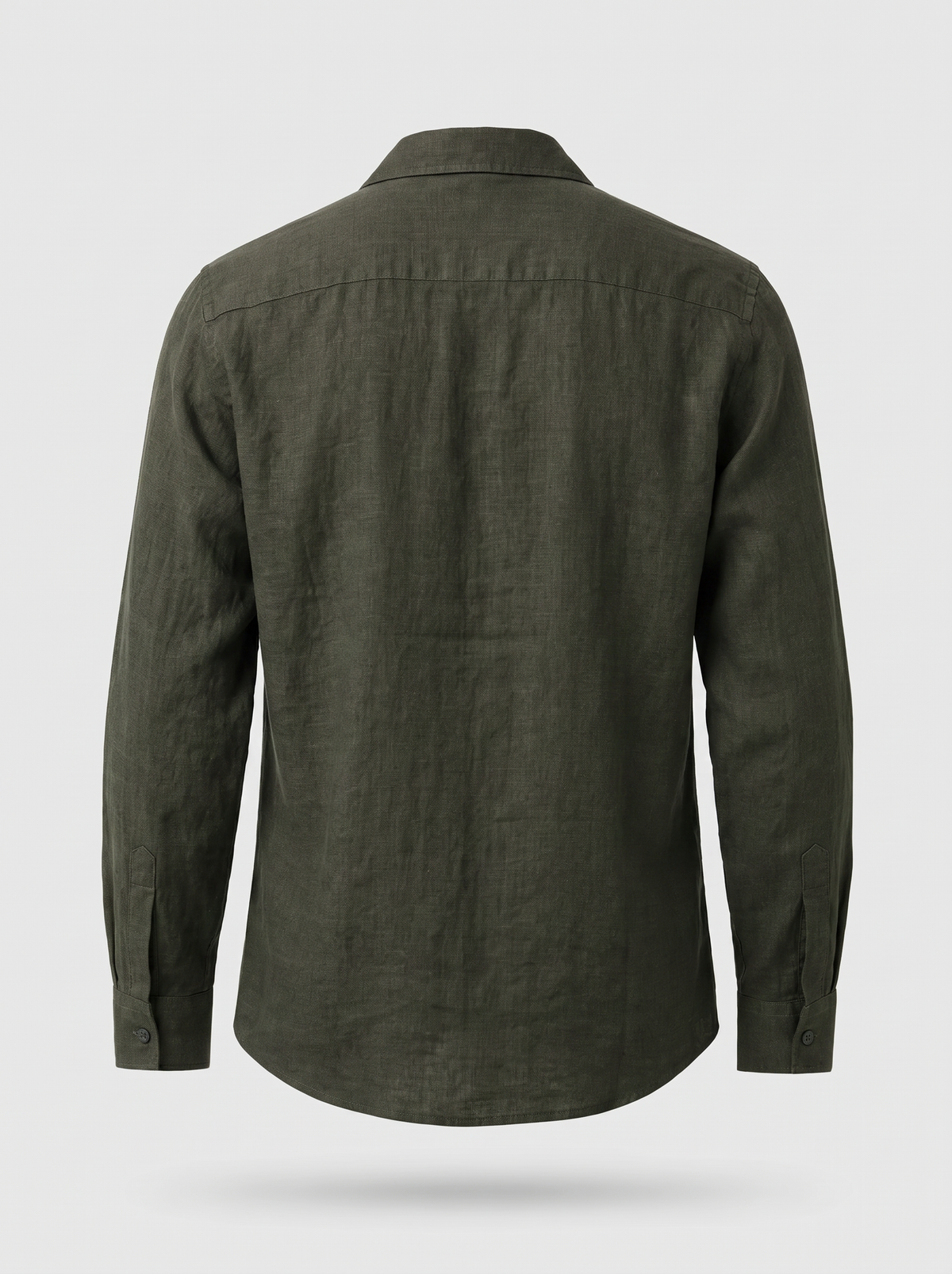 Olive Linen Shirt
