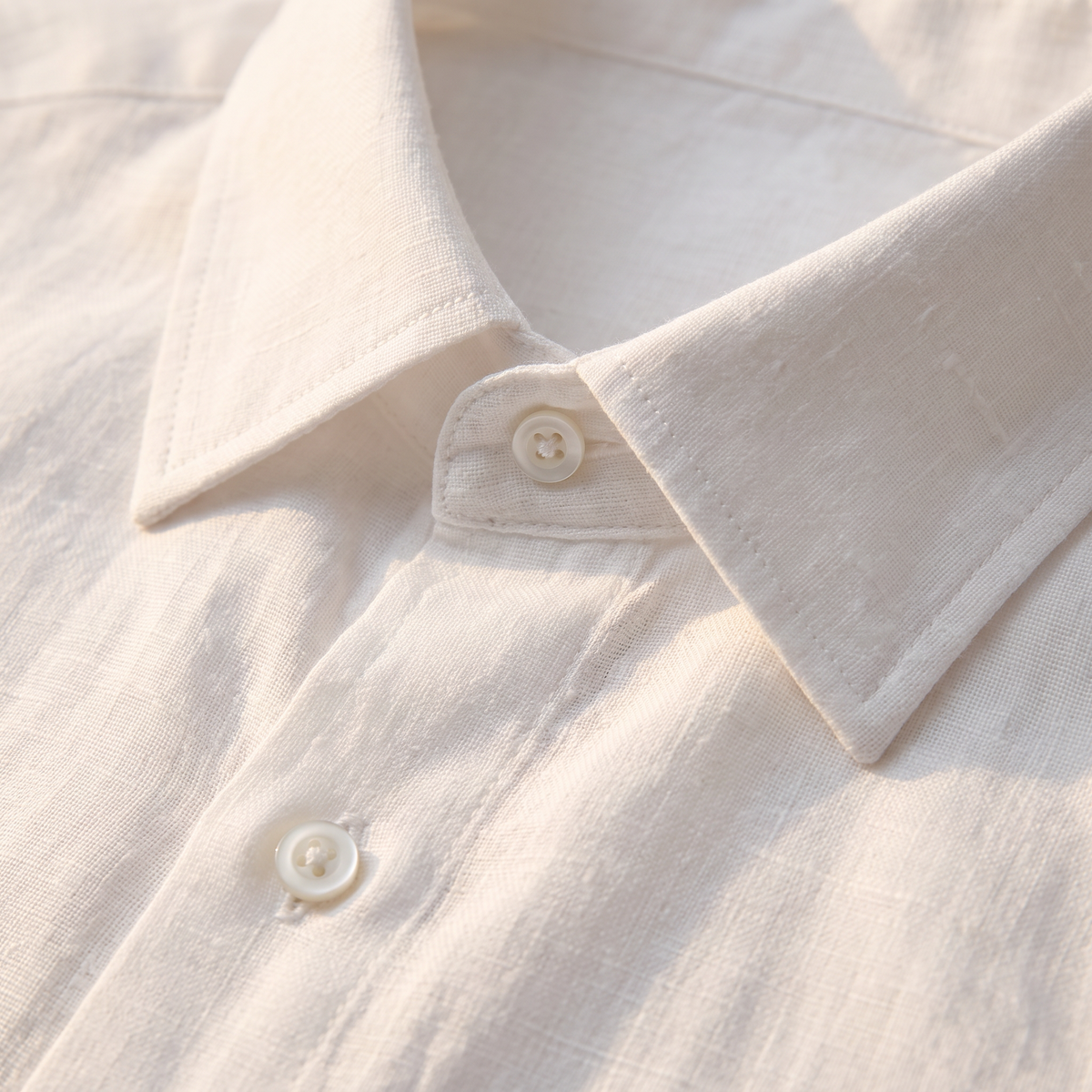 White Linen Shirt