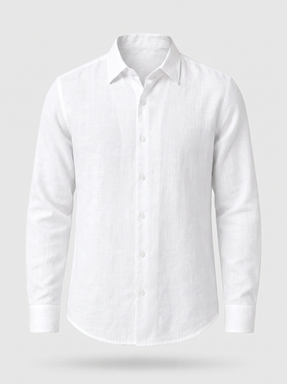 White Linen Shirt