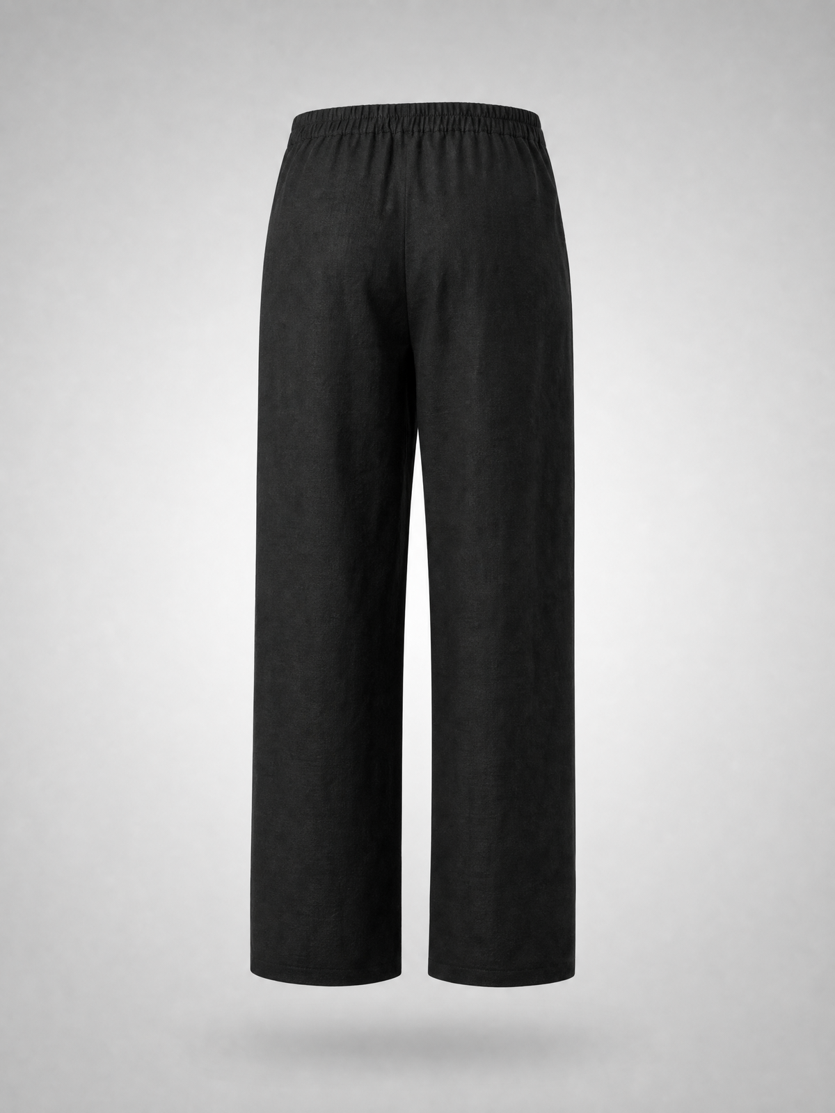 Black Linen Trousers