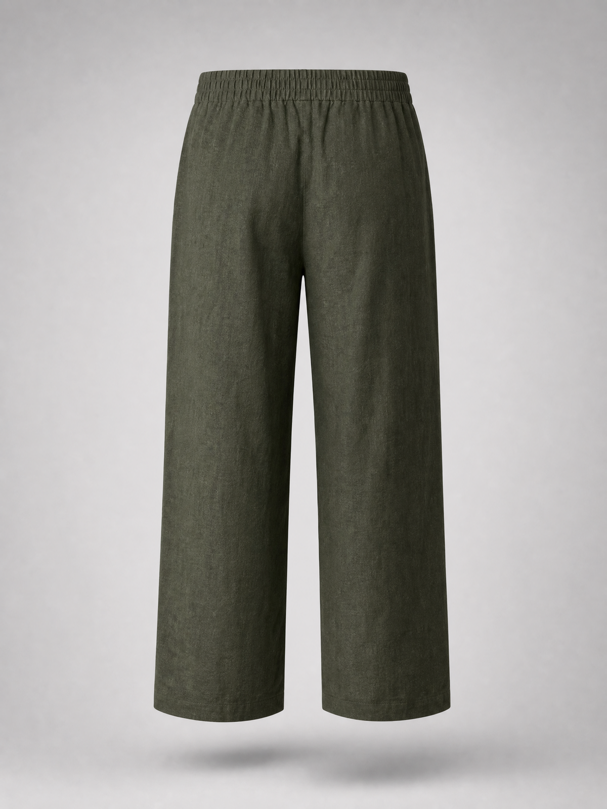 Olive Linen Trousers