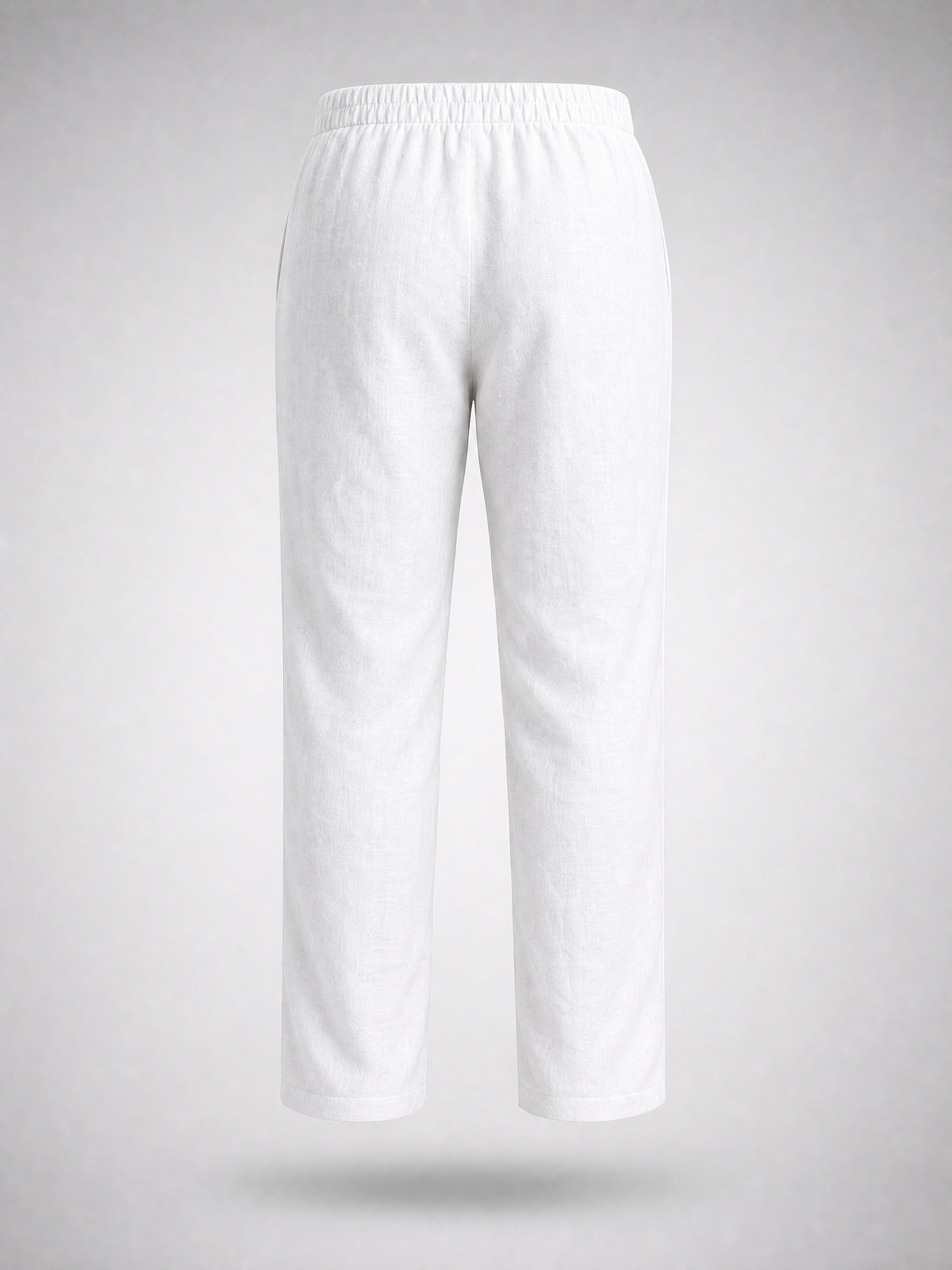 White Linen Trousers