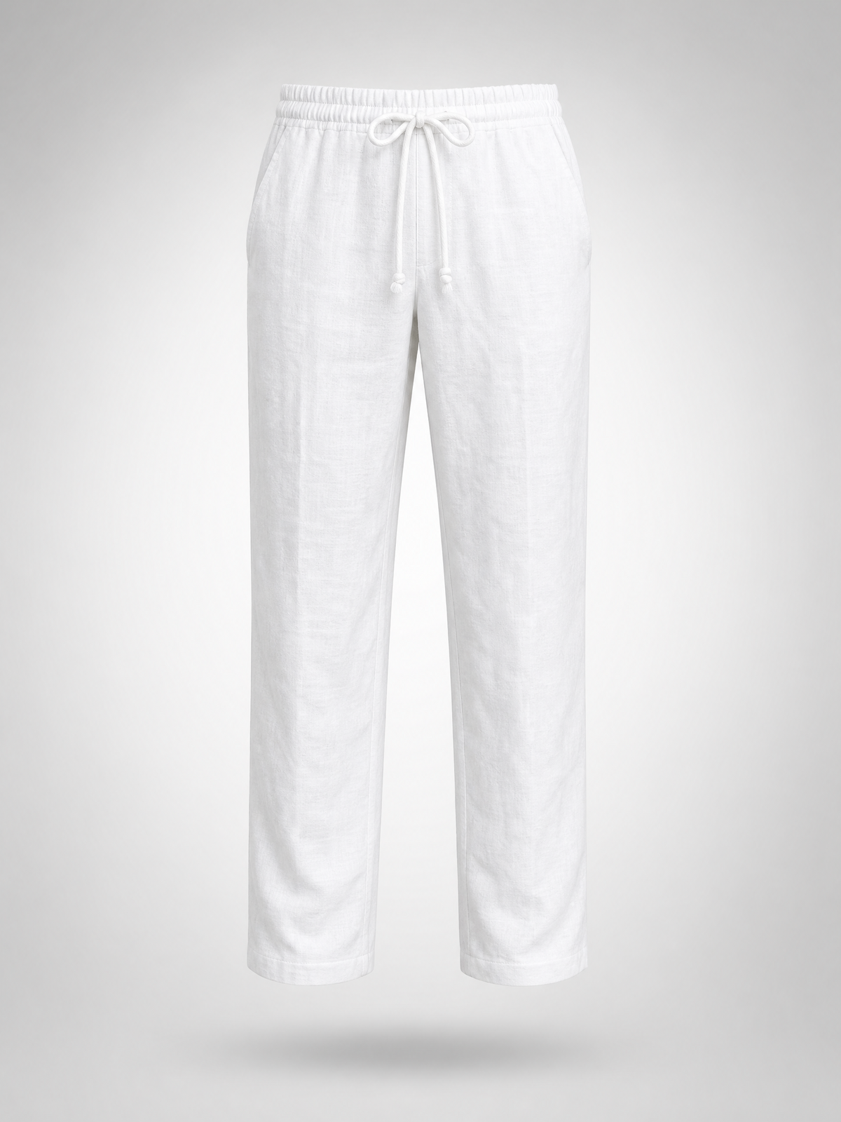 White Linen Trousers